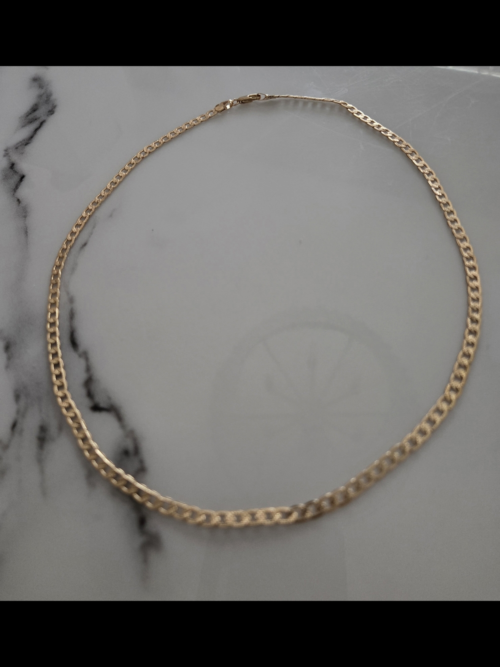 14K Gold Plated Cuban Chain 20 Inch Necklace 3MM Jewelry for men & women